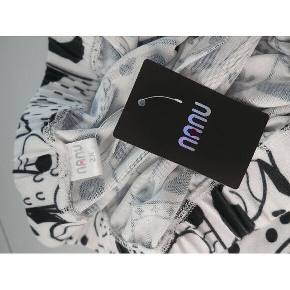 Nanu Women's Dog Print Drawstring Shorts 2X - Picture 7 of 7